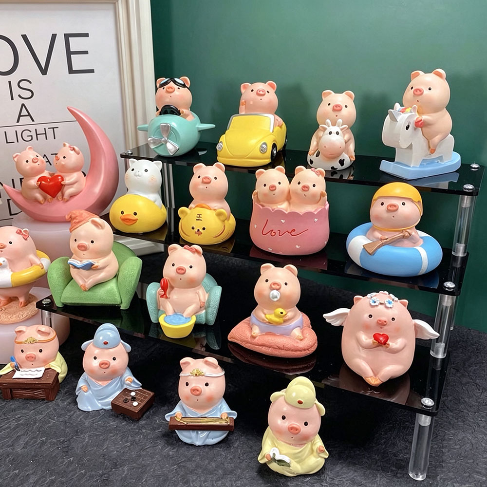 Soap Making Friends - Силиконовая форма «Счастливый поросёнок» для гипса,