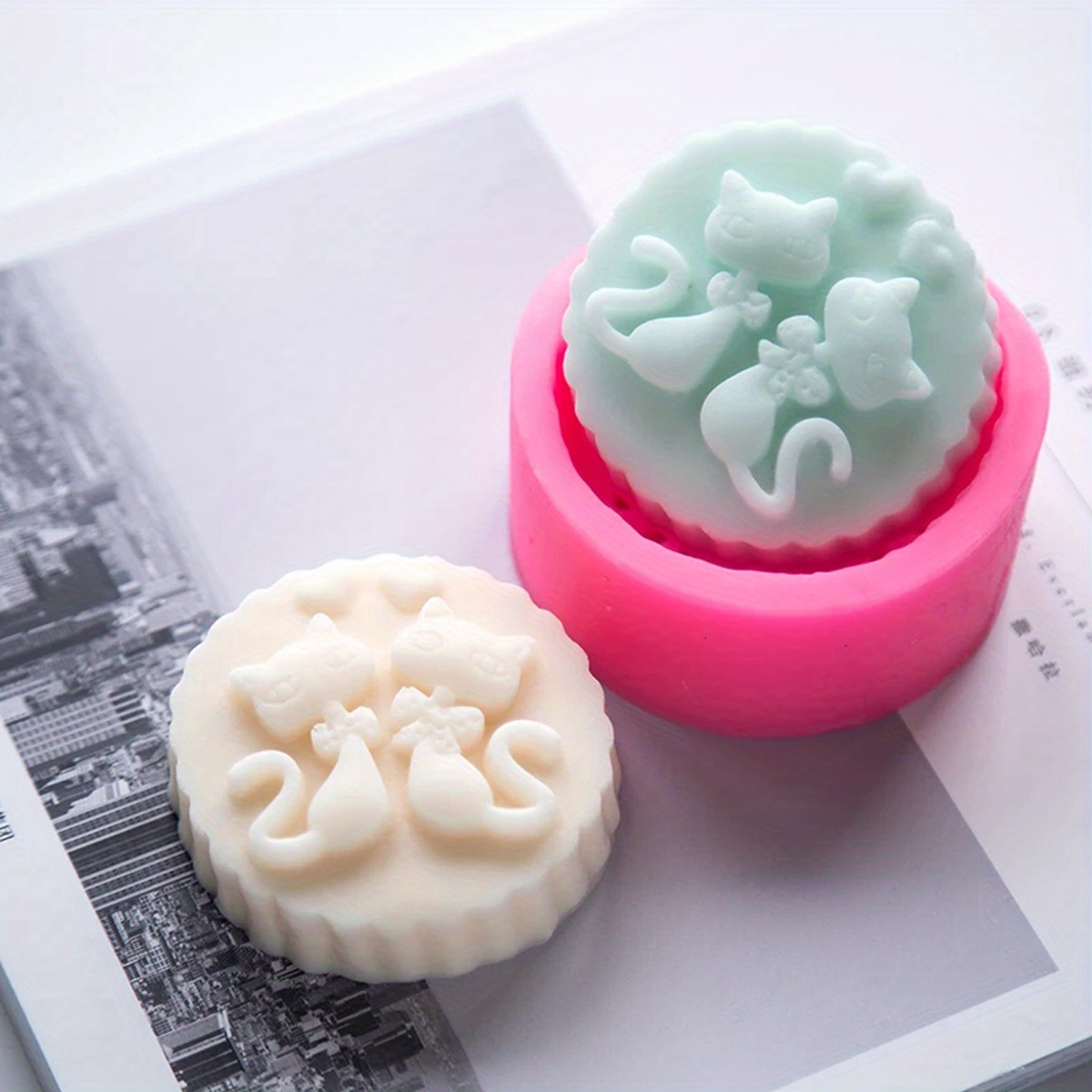 Soap Making Instructions - Силиконовая форма для мыла в виде