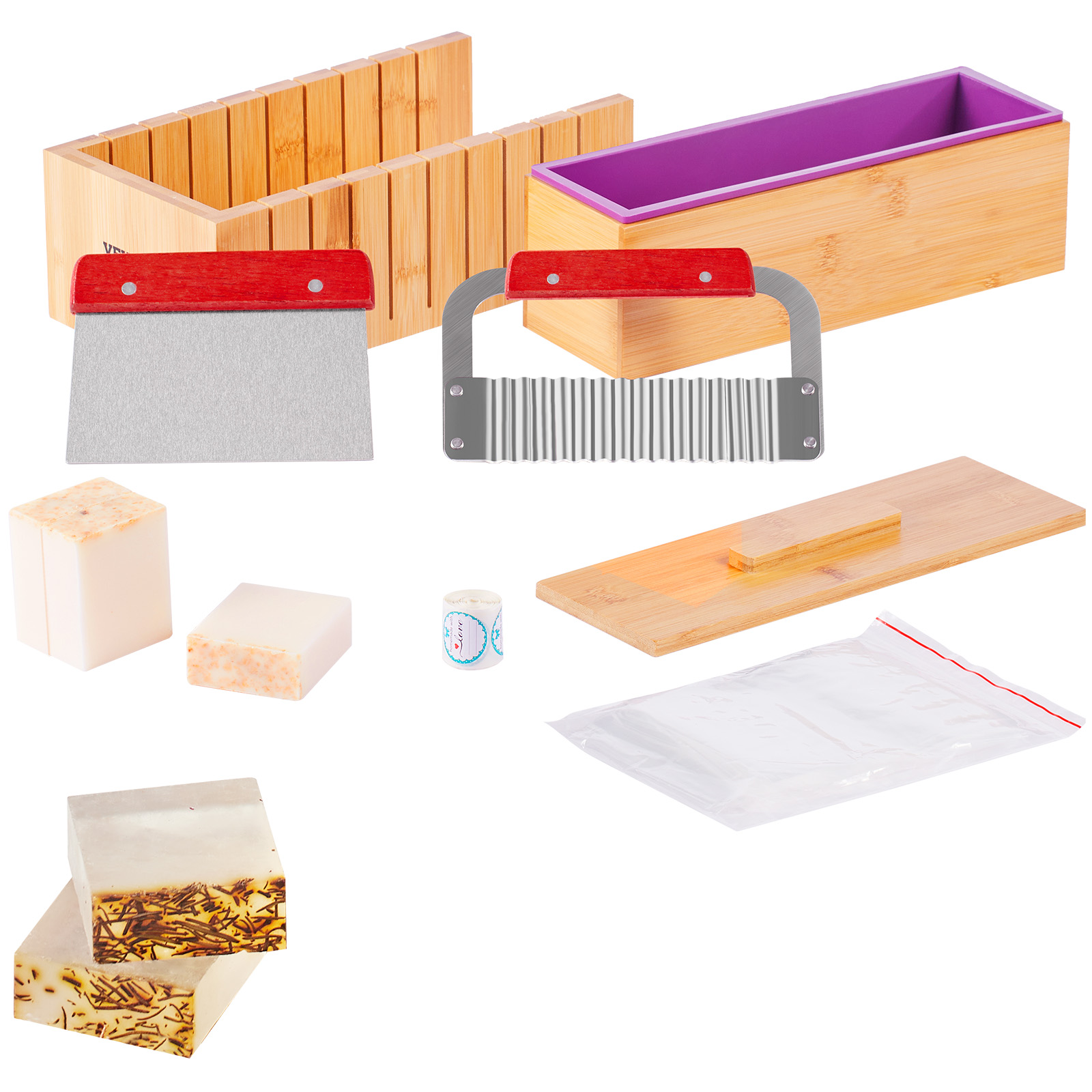 Soap Making Diy Kit - Набор для изготовления мыла VEVOR: бамбуковая
