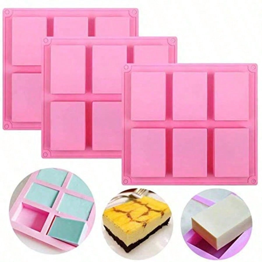 Soap Mold Silicone Loaf - Набор из 1-2 силиконовых форм с
