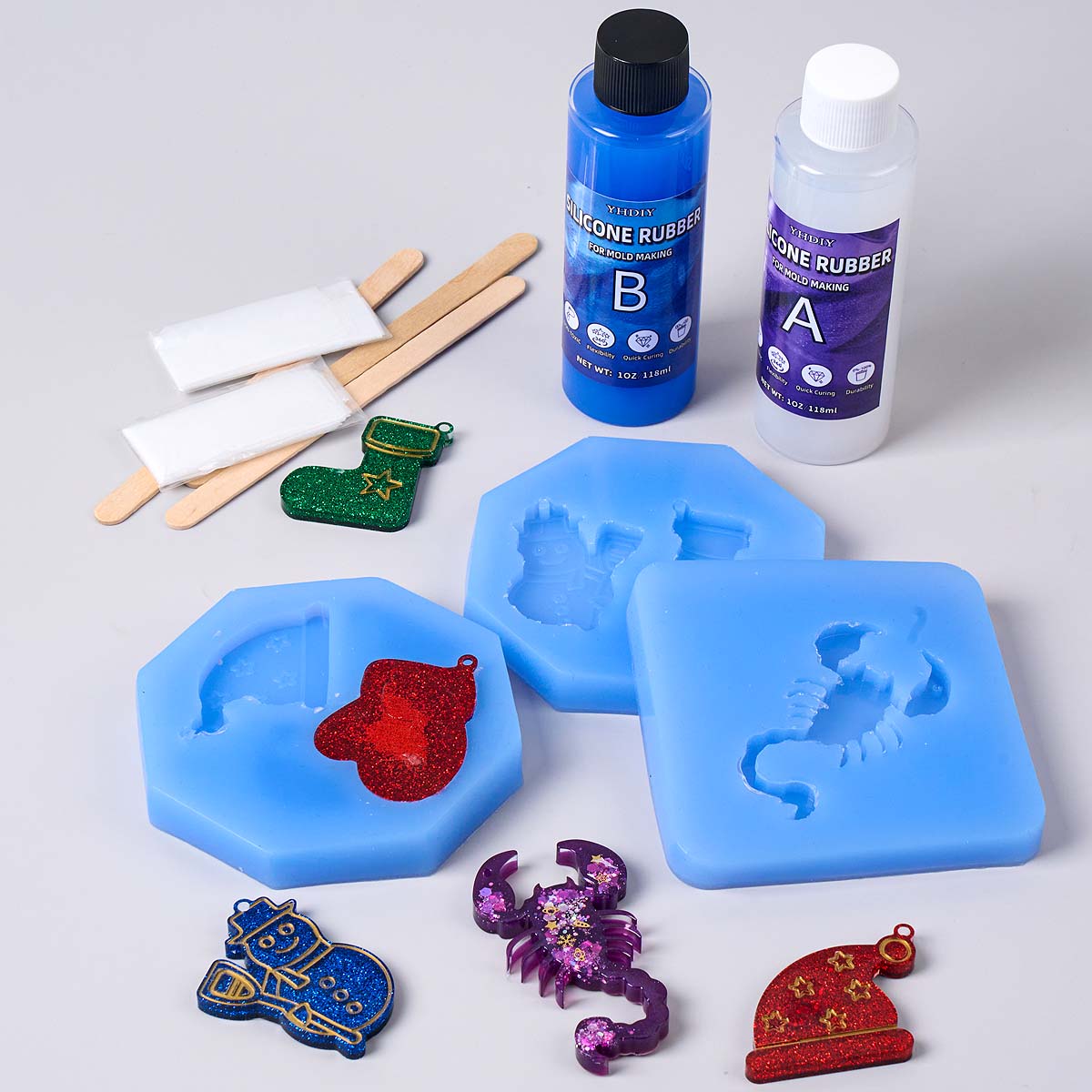 Набор для изготовления силикон – обзор и цена Soap Making Diy Kit