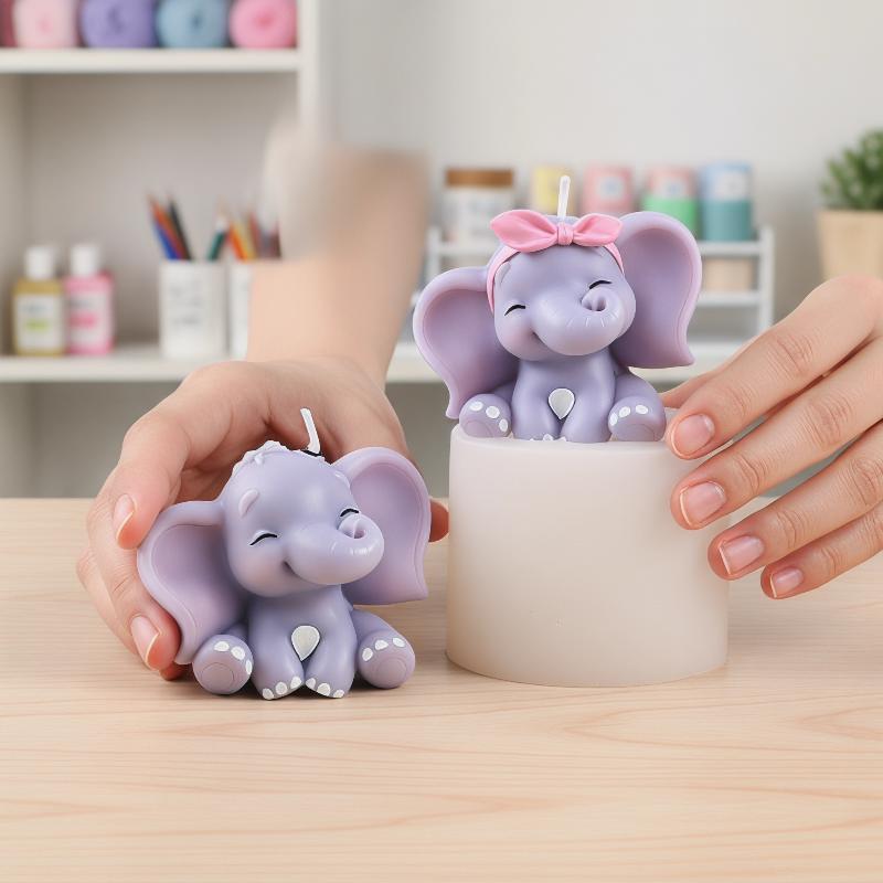 Милая 3D-форма для свечей в ви – обзор и цена Soap Making Designs