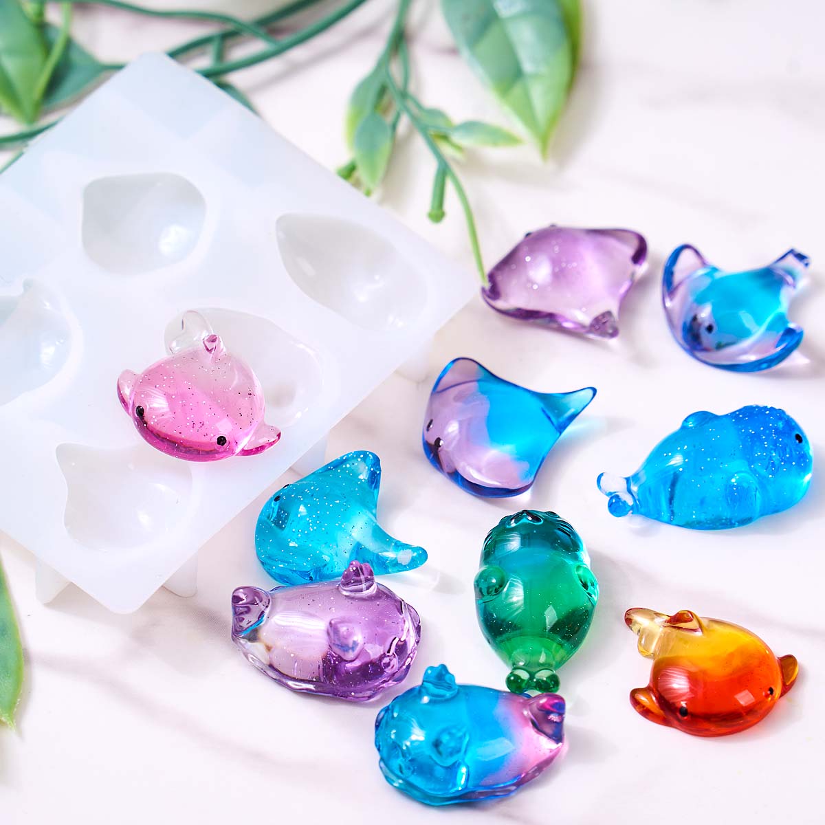 3D-форма из силикона «Манта» в – обзор и цена Soap Making Designs