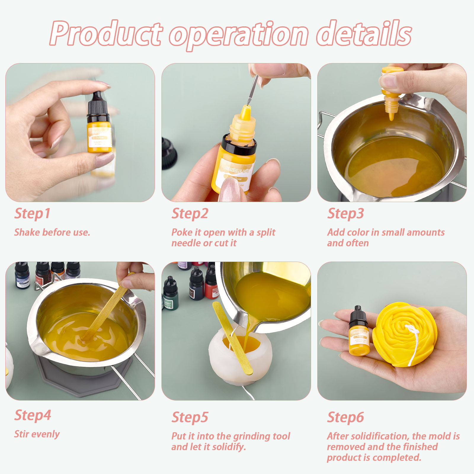 5 мл/бутылка, воск для свечей, – обзор и цена Soap Making At Home